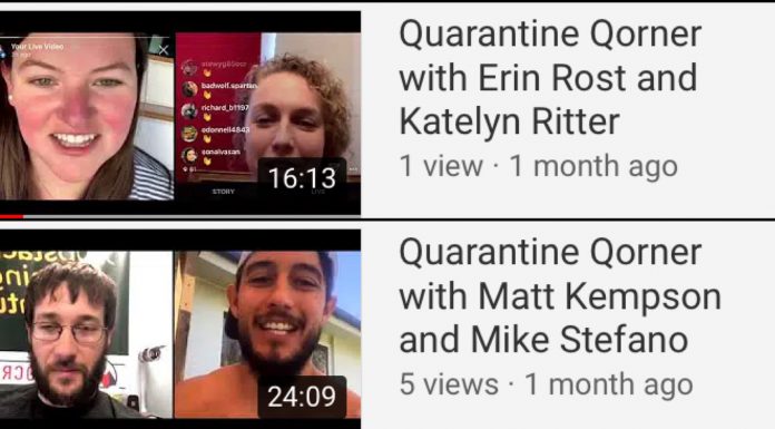 179. Quarantine Qorner with Erin Rost, Matt Kempson, and Logan Broadbent